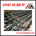 Extrusion cylinder screw for LDPE/HDPE/LLDPE blown film